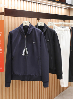 意式奢华老钱风2026春季新款户外机能风拼接痞帅简约夹克外套0225