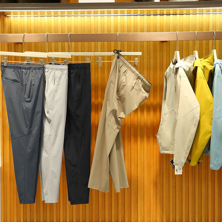 城市户外机能风2025春夏季新款男士休闲运动三防弹力机能长裤9889