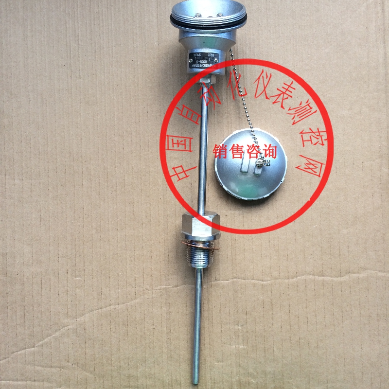 WRNK铠装热电偶 快速响应K 双支热电偶 PT100热电阻 弯曲测温探头