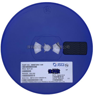 CJ长电/长晶MMBT3904/3906/2222A/2907A 丝印1AM 2A 1P 2F SOT-23