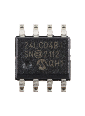 原装正品 24LC04BT-I/SN SOIC-8 4Kb I2C兼容双线串行EEPROM芯片