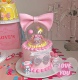 扮 饰摆件配件装 抱抱酱粉色美乐蒂大号三丽鸥7 8厘米生日蛋糕装