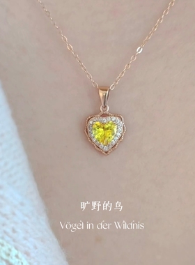 s925纯银锁骨链毛衣项链女礼物