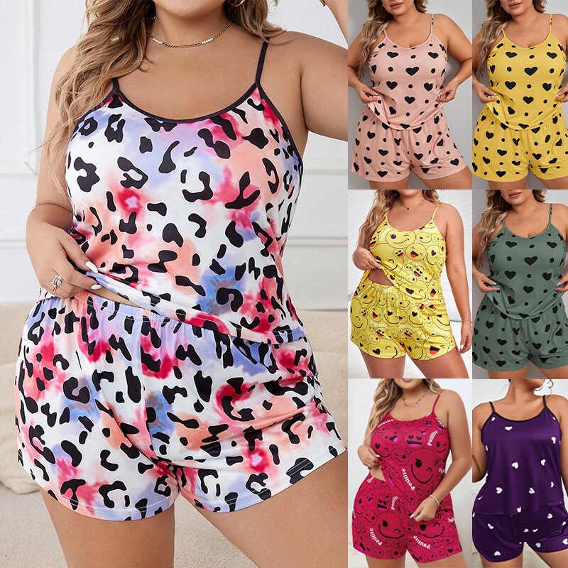 Pajamas, home clothing sets, casual and loose fitting