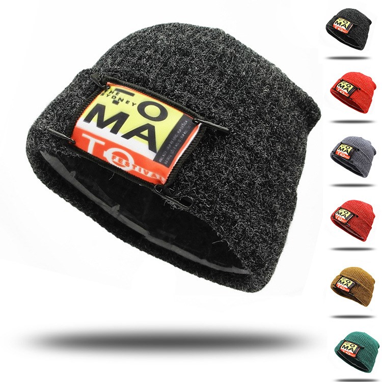 2017 Winter Hats For Men Women Knitted Hat Bonnet Warm Cap