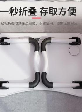 Foldable notebook student dormitory study table bed desk