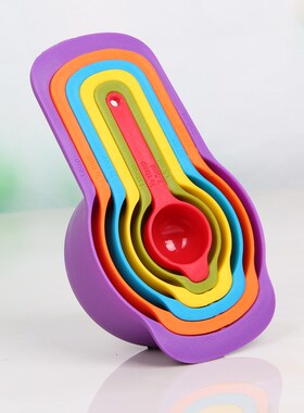 Combination measuring cups Rainbow measuring cup Rainbow 6
