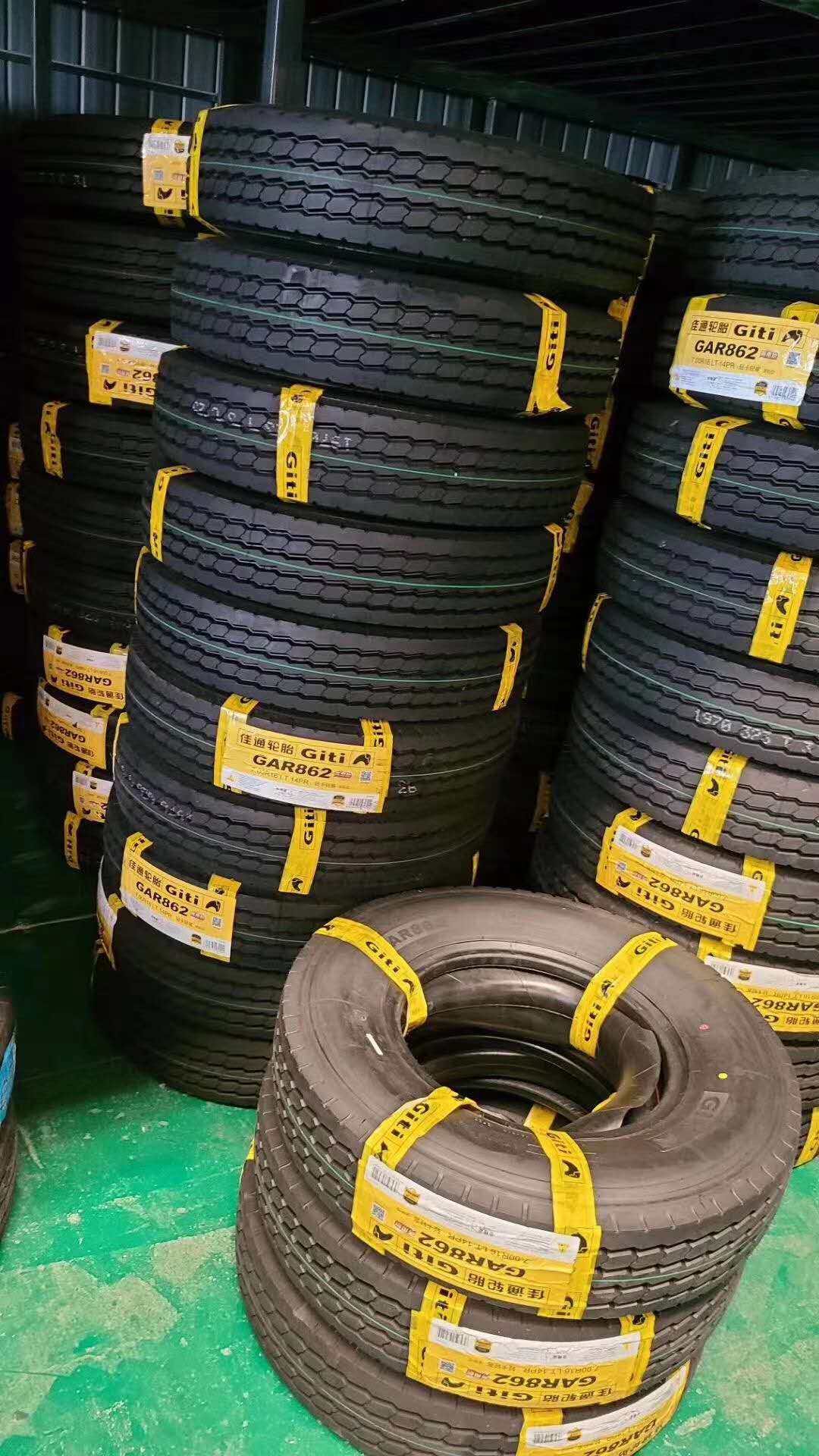 定制佳通货车轮胎65016 700r16 75016 825r16全钢丝三包胎真空载