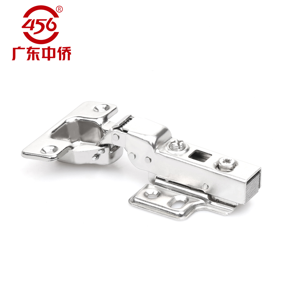 456中侨 卡式快装出轨衣柜门铰 液压缓冲阻尼飞机烟斗合页铰链