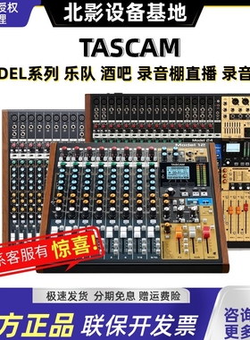 TASCAM model 12 16 24小型现场演出多轨录音 音乐制作 USB调音台