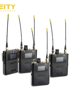 DEITY谛听Theos DIFB监听耳返一拖三无线耳返直播访谈专业话筒