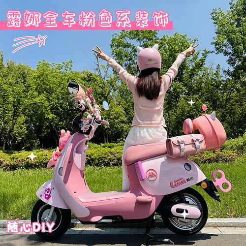 适用爱玛露娜配饰电动车