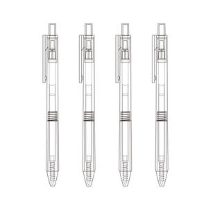 热门IP限定盲盒按动中性笔签字笔水笔学生文具中性笔定制
