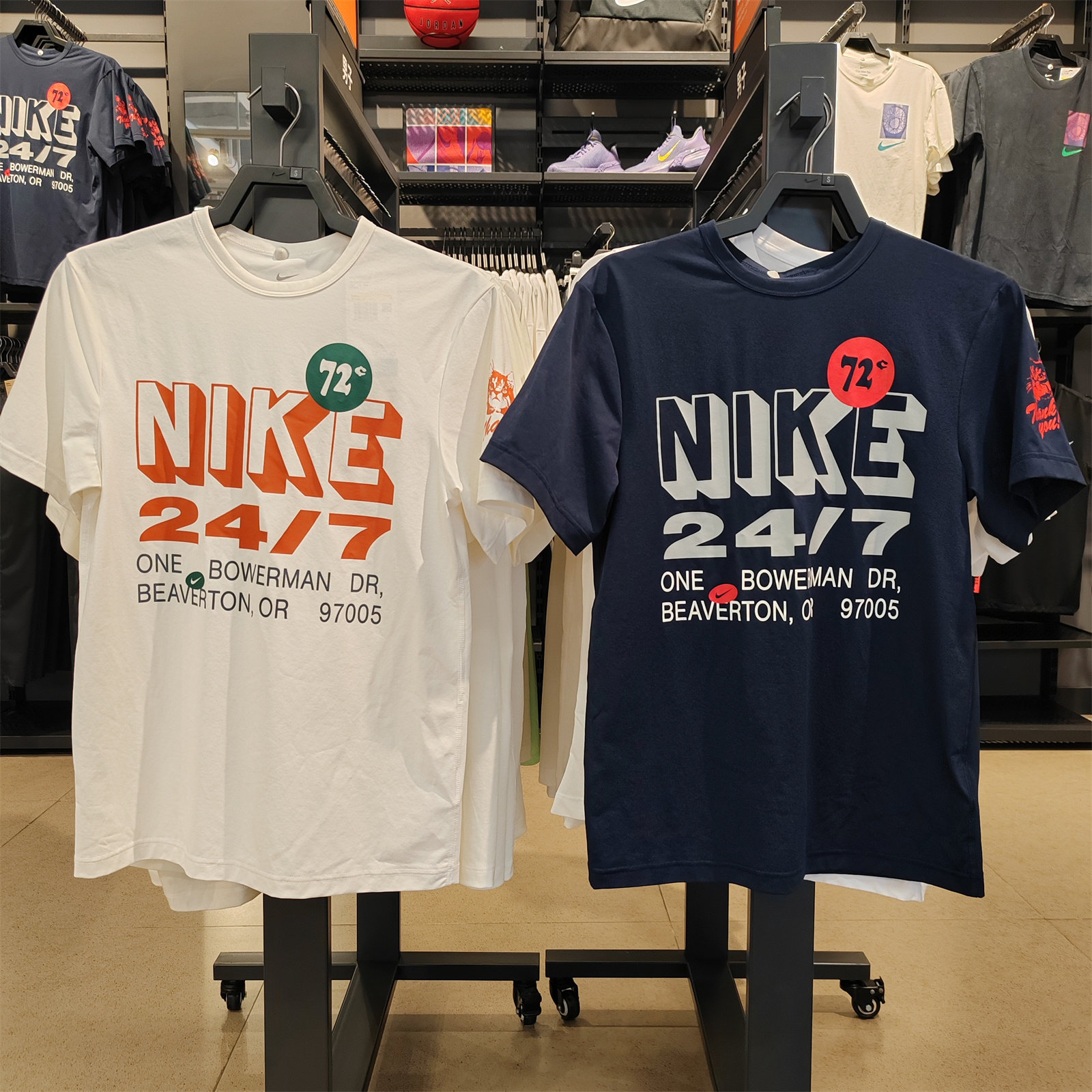 Nike耐克奥莱正品男女情侣运动休闲速干防晒短袖T恤上衣FN3989