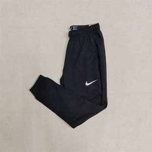 耐克NIKE奥莱正品男针织运动休闲薄绒高腰收口束脚长裤CZ6380-010