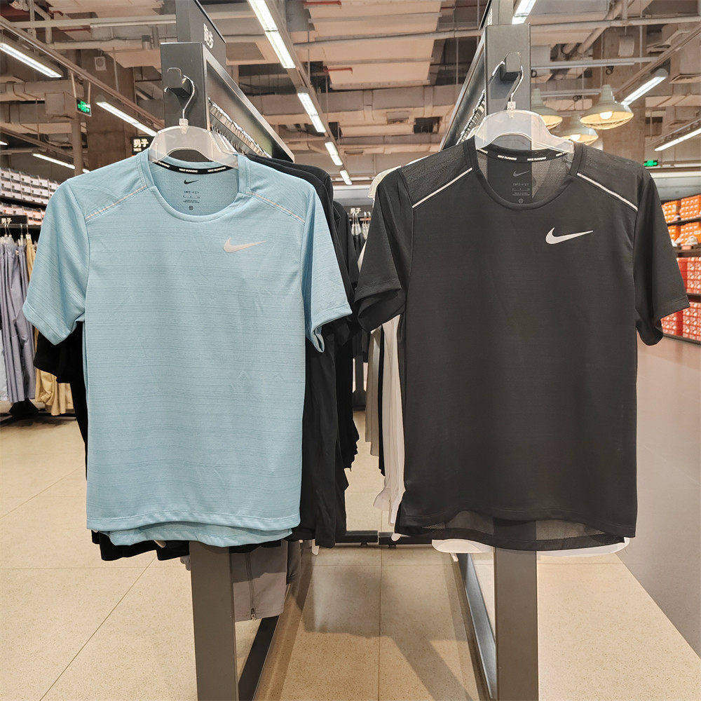 耐克NIKE奥莱正品男女速干透气超薄3M反光运动休闲短袖T恤AJ7566