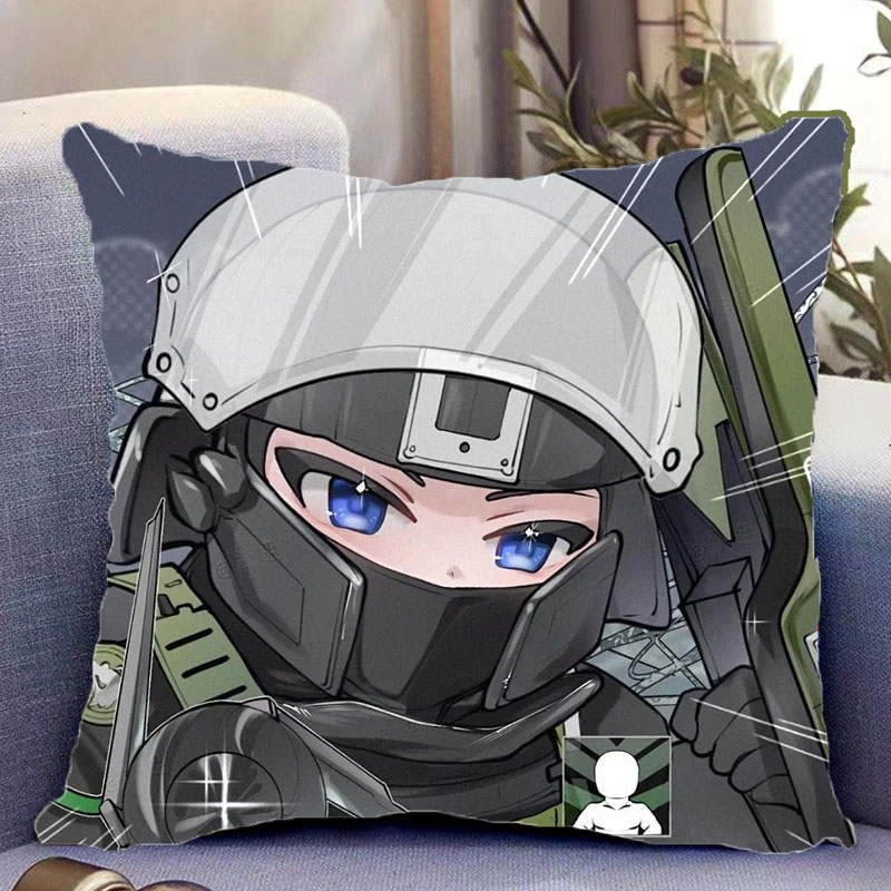 深蓝双面抱枕三角洲行动周边照片