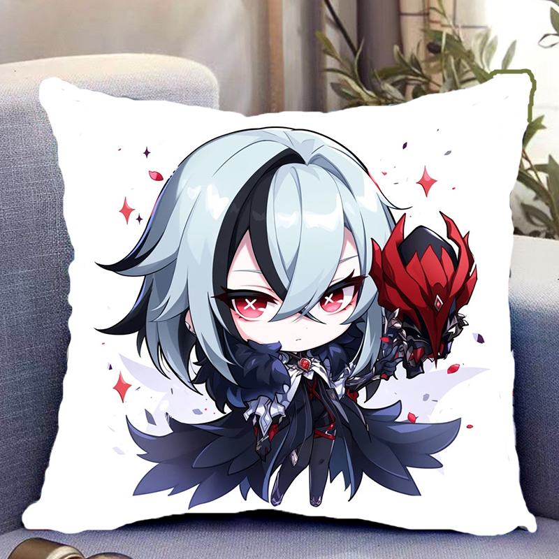 阿蕾奇诺仆人双面抱枕原神周边