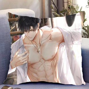 萧逸双面抱枕光与夜之恋周边同款靠枕靠垫带枕芯定制二次元礼物