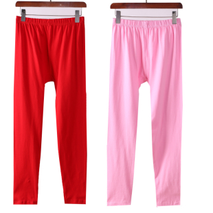 打底裤 大码 家居衬裤 春秋款 线裤 弹力高腰修身 保暖裤 女精梳纯棉秋裤