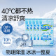 50片夏季 冷感湿巾冰感凉感毛巾清凉降温冰巾提神薄荷冰凉感湿纸巾