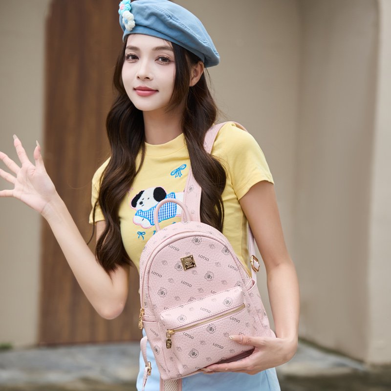 迪士尼学院风简约高级感双肩包