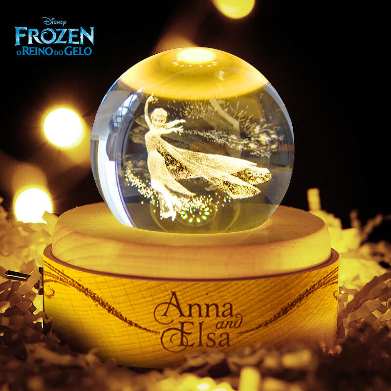 爱莎公主八音盒冰雪奇缘水晶球音乐盒送女孩女生女友闺蜜节日礼物,玩具/童车/益智/积木/模型,八音盒/音乐盒,淘宝优惠券,粉丝福利购,淘宝优惠卷
