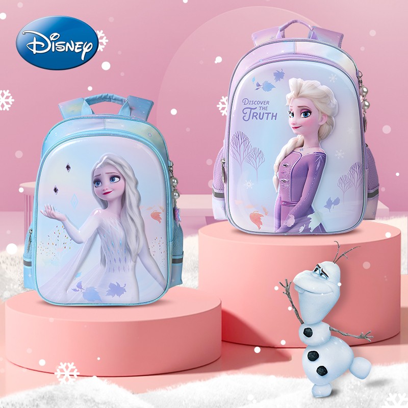 迪士尼学生书包女童减负书包