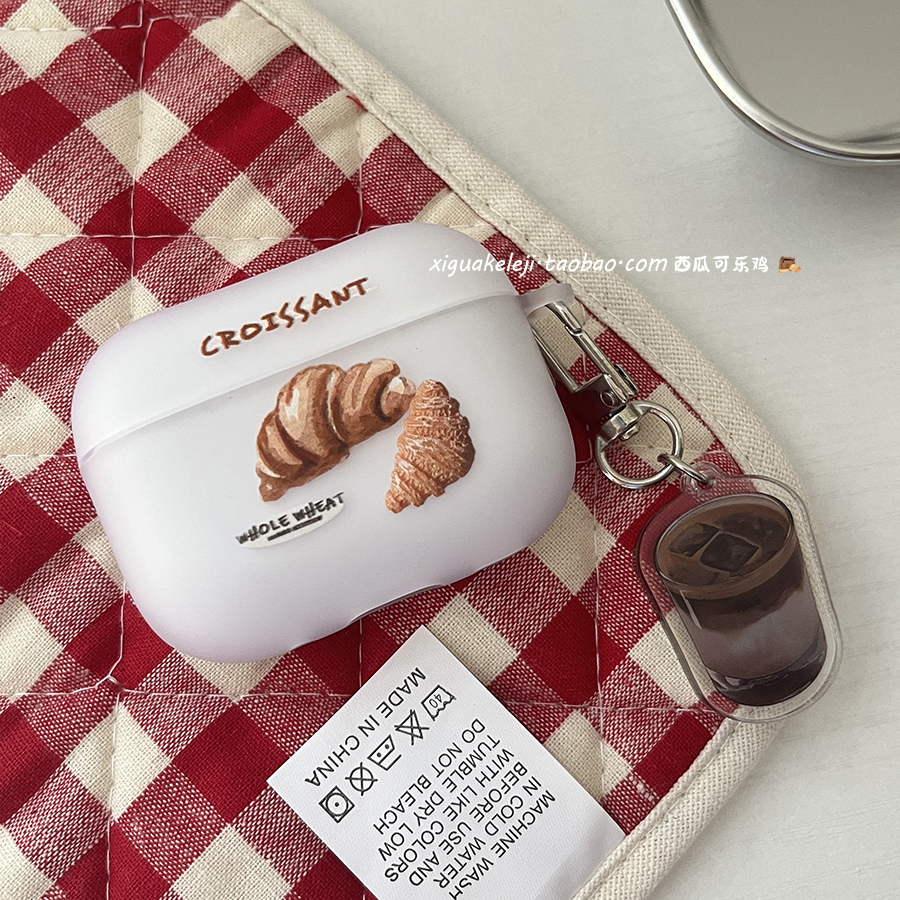 简约复古风磨砂半透明耳机保护壳