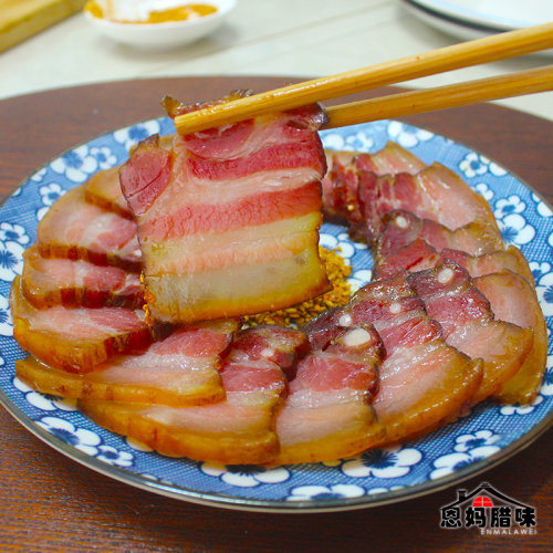 恩妈家腊味烟熏五花肉透明老腊肉
