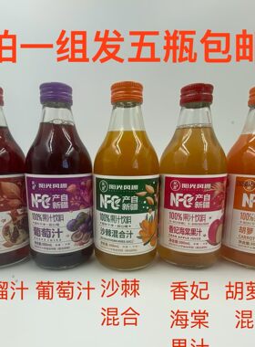 风趣果汁饮料沙棘混合汁石榴香妃
