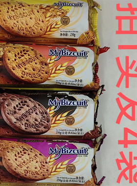 麦比客全麦饼干葡萄干麦芽味原味
