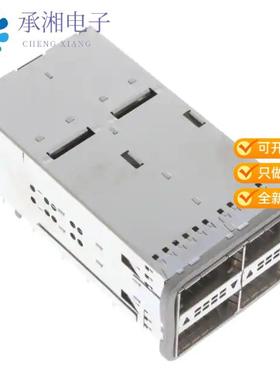 正品2214593-2原装CONN ZQSFP+ RCP CAGE 2X2 152P RA