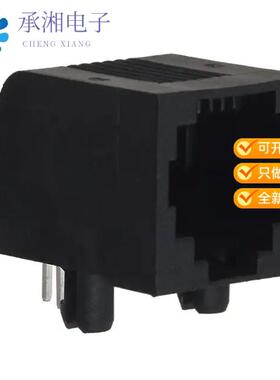 全新5555165-2正品CONN MOD JACK 6P4C R/A UNSHLD