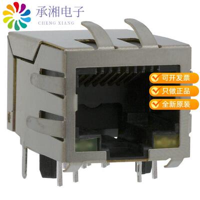 全新J0026D21FNL正品CONN JACK 1PORT 100 BASE-TX PCB