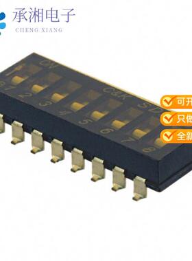 正品SDA08H0SBR原装SWITCH SLIDE DIP SPST 25MA 24V