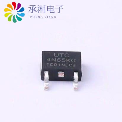 正品4N65KG-TN3-R原装N沟道 漏源电压(Vdss)：6