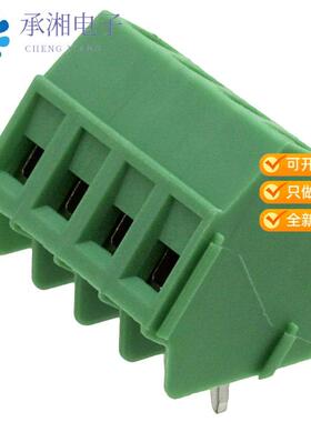 全新1733596正品TERM B 4POS 55DEG 5.08MM PCB