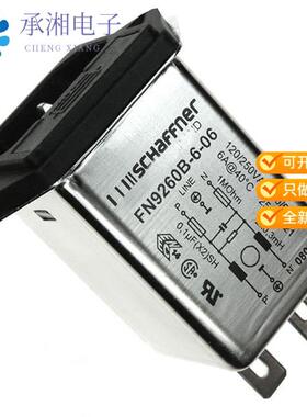 全新FN9260B-6-06正品PWR ENT MOD RCPT IEC320-C14 PNL