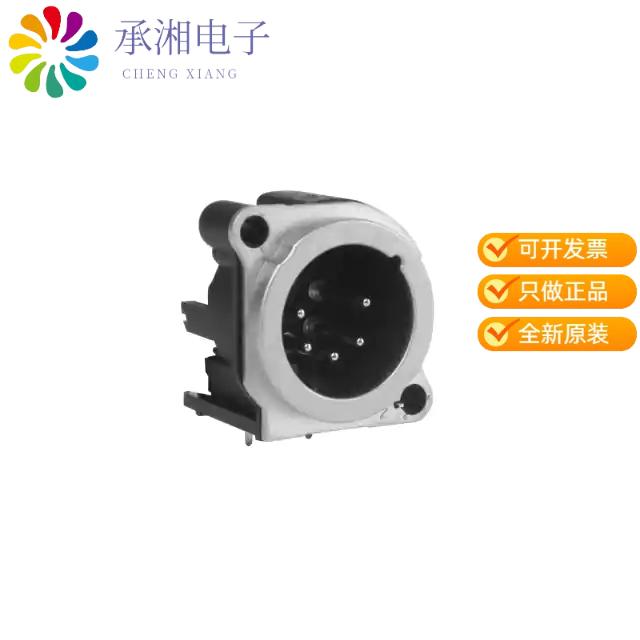 正品AC5MBH-AU-PRE原装CONN RCPT MALE XLR 5P GOLD SLDR