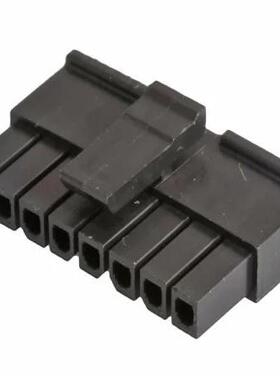 正品43645-0800原装8 矩形连接器 - 外壳 插座 黑色 0.