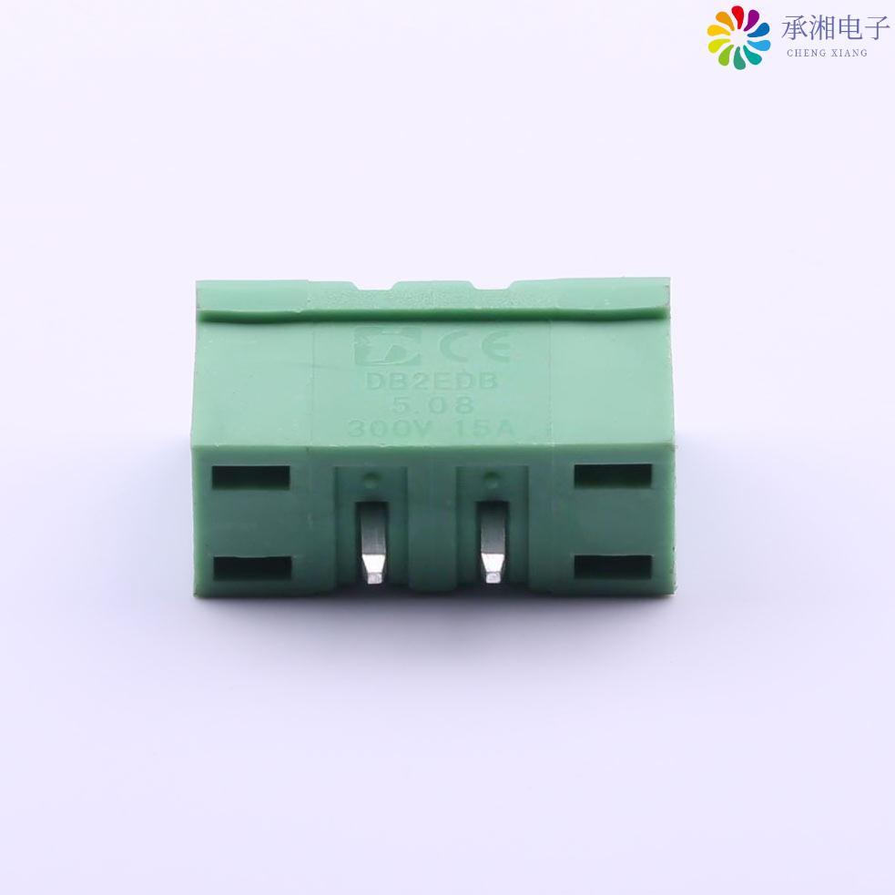 正品DB2EVM-5.08-2P-GN原装5.08mm 排数:1 每排P数:2