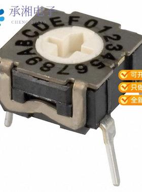 正品RTE1600N44原装SWITCH ROTARY DIP HEX 100MA 30V