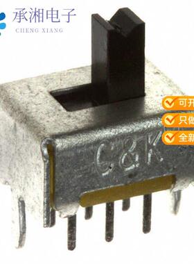 全新OS202011MS2QS1正品SWITCH SLIDE DPDT 100MA 12V