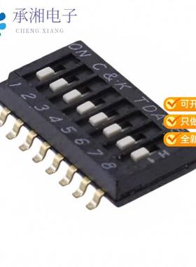 正品TDA08H0SB1R原装SWITCH SLIDE DIP SPST 25MA 24V