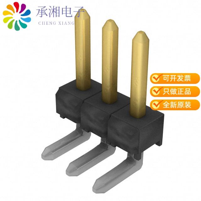 正品TSW-103-08-F-S-RA原装CONN HEADER R/A 3POS 2.54MM