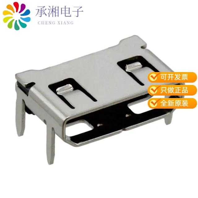正品685119136923原装CONN RCPT MINI HDMI 19POS SMD RA