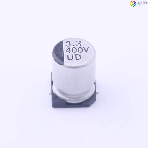 全新UD2G3R3M0810正品贴片铝电解电容 ±20% 400V 3.3μF
