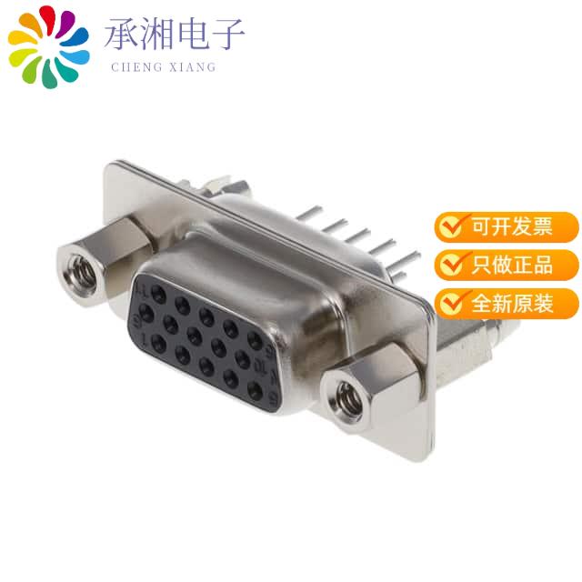 正品K86X-ED-15S-BRJ原装CONN D-SUB HD RCPT 15P VERT