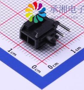 正品M3025R-2x1P原装线对板 间距3mm 2x1P 弯插 黑色